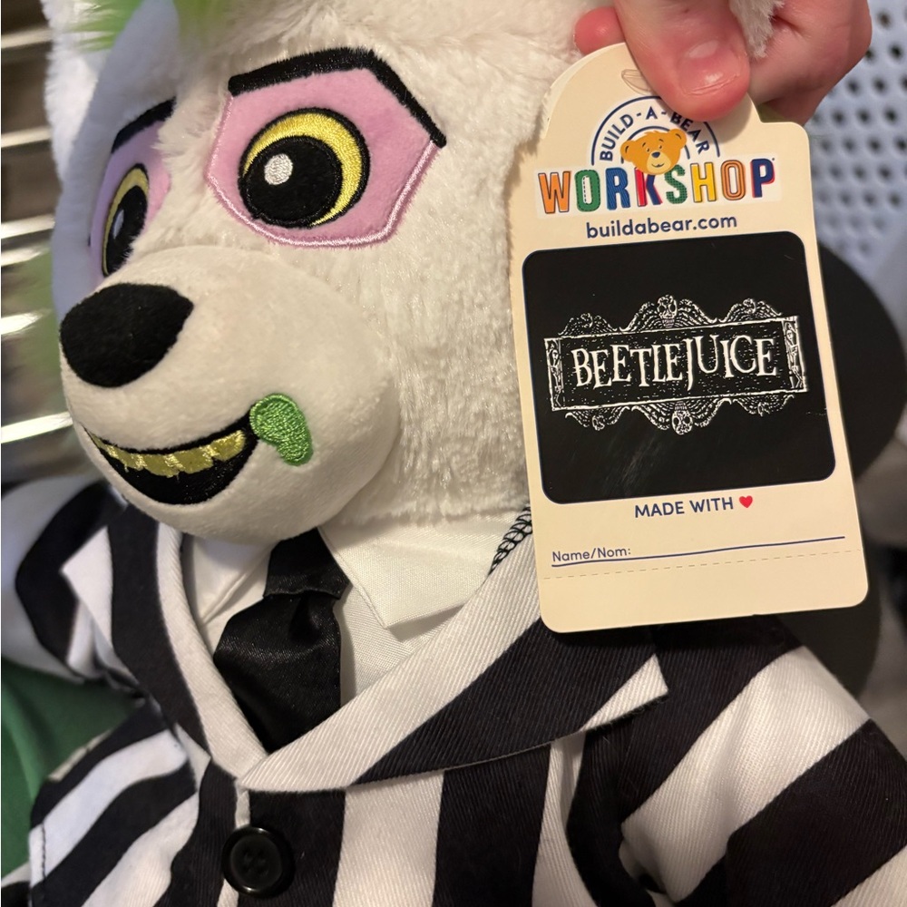 Beetlejuice Build-A-Bear and Beetlejuice plush - Picture 2 of 4